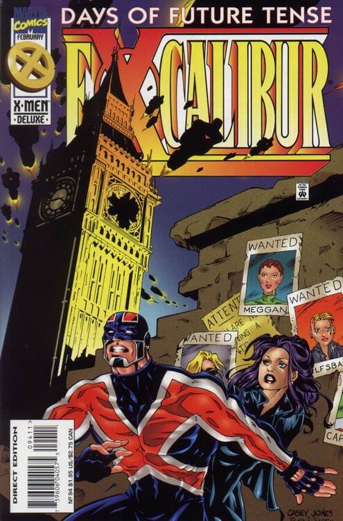 Excalibur 1988 series # 15 near mint comic book